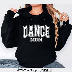 Dance Mom Long Sleeve Hoodie – Perfect for Dance Season and Game Day