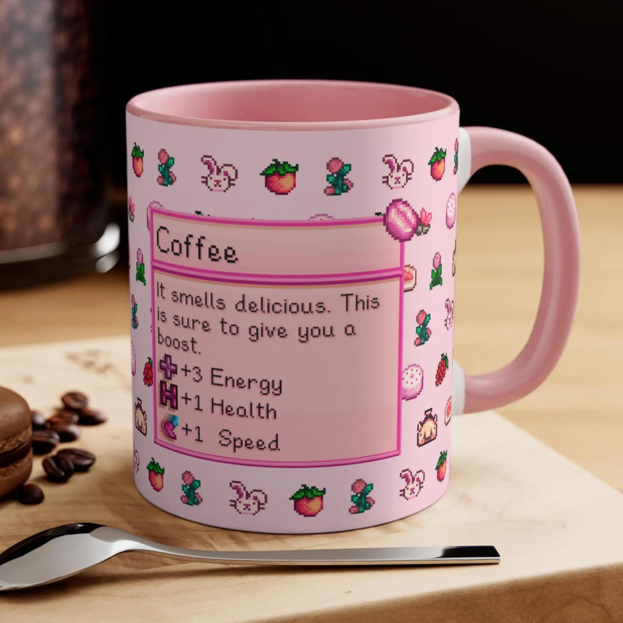 Girly Stardew Valley Mug, Valley Coffee Cup, Stardew Valley Game, Video Game Mug, Gamer Mug