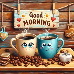 Coffee Themed DIY Diamond Arts Colorful Painting Kit without Frame, DIY 5D Diamond Arts Colorful Painting Kit, Wall Art Decor for Home Living Room Bedroom, Handmade Gifts, Handicraft