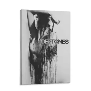 Rock Band Deftones Poster retro Canvas Art Room Aesthetic And Wall Picture Living Decor Gift（20）