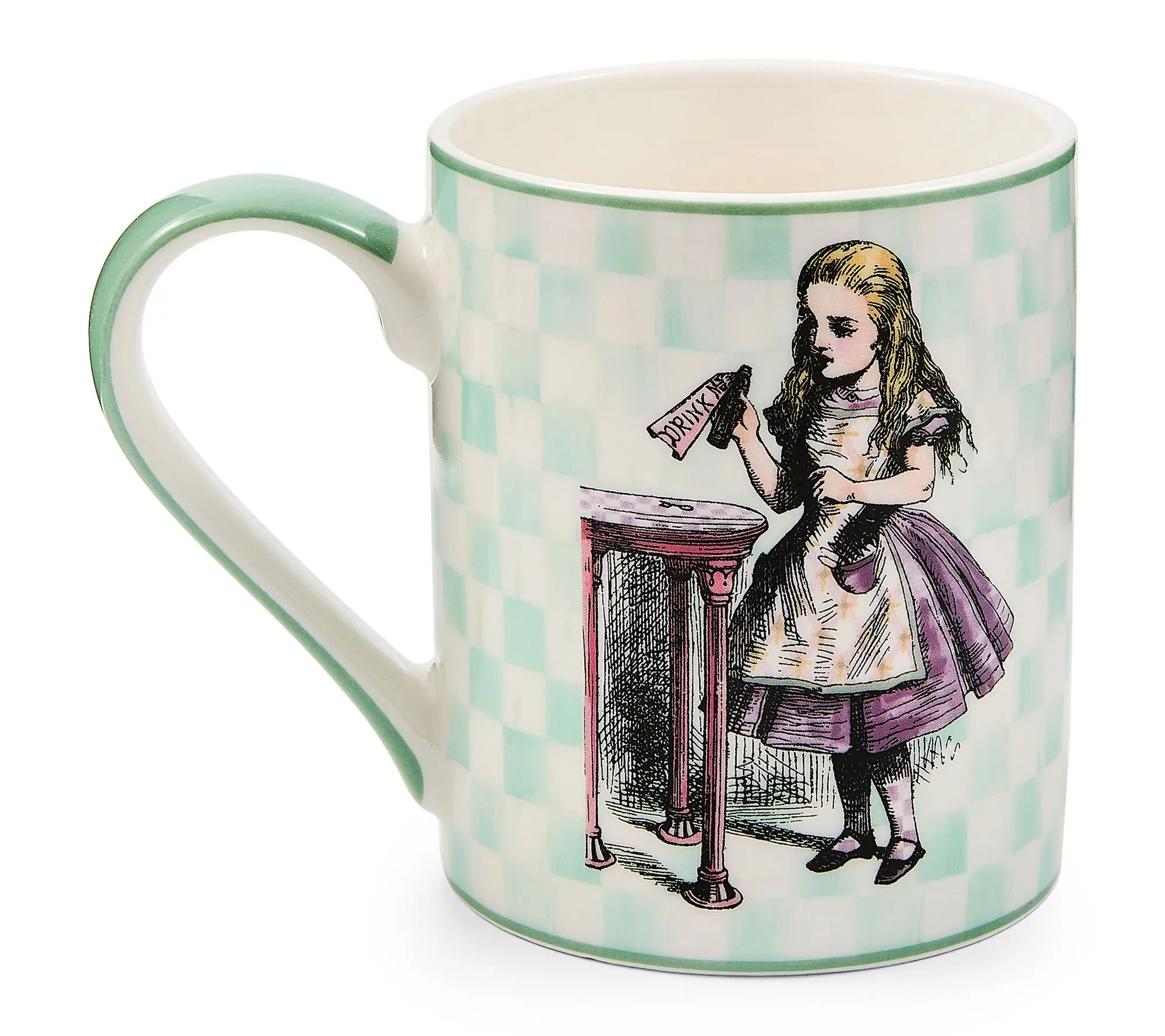 MacKenzie- Childs Alice in Wonderland Mugs MacKenzie- Childs Alice in Wonderland Mugs