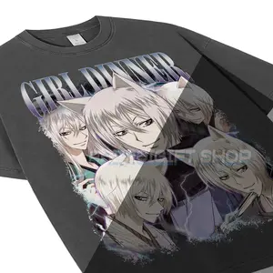 Tomoe Shirt Tsuki ga Michibiku Isekai Douchuu Kamisama Kiss Anime Manga Retro T-Shirt Sweatshirt Hoodie Cotton Fan Gift Fabric Top Womenswear Comfort