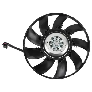 Radiator Condenser Cooling Fan compatible for Land Rover LR4 2010-2013 LR095536 Clockwise