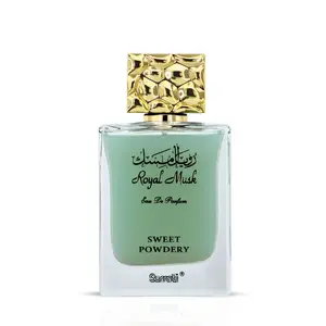 Surrati Royal Musk EDP Fragrance Spray Sweet Soft Powdery Aroma Arabic Style Perfume Suitable For Men Women Daily Use