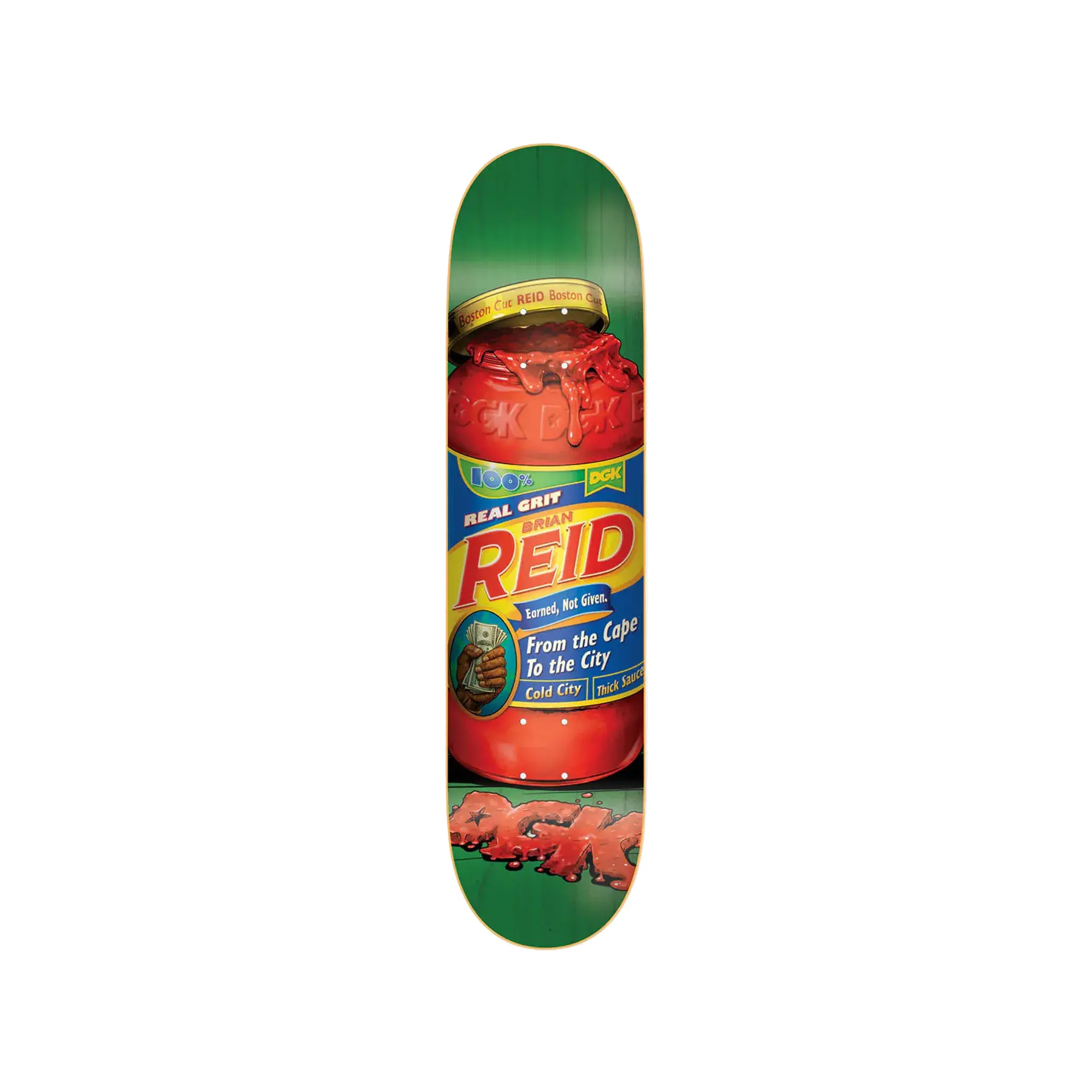 DGK Thick Sauce Brian Reid Pro Skateboard Deck - 8.38"