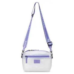 Delsey Pairs x florence by mills City Breeze Clear Crossbody Bag