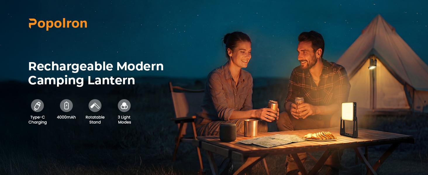 Portable LED Camping Light, 3 Modes,Rechargeable 4000mAh Dimmable Camping Lantern with 360° Rotatable Stand, 2-in-1 Flashlight Emergency Camping Lamp for Home Power Outages, Outdoor Hiking,Hurricane Portable LED Camping Light, 3 Modes,Rechargeable 4000mAh Dimmable Camping Lantern with 360° Rotatable Stand, 2-in-1 Flashlight Emergency Camping Lamp for Home Power Outages, Outdoor Hiking,Hurricane
