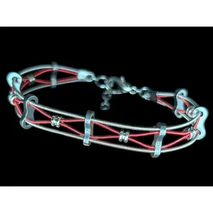 Red Dirt Road - * Guitar String / Bohemian / Western / Handcrafted / Bracelet / Music / Unique / Gift / Jewelry
