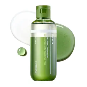 [Centellian24] Madeca Matcha Pore Cleansing Oil 200ml - Antioxidant-Rich EGCG, High-Purity TECA Extract, Double-Fermented Jeju Matcha, Two-Tone TECA & Jeju Matcha Deep Cleanser for Pores, Sebum & Blackheads, Waterproof Makeup Removal, Korean Skincare