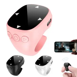 Remote Control for TikTok,Fingertip Wireless Bluetooth Scrolling Ring Scroller Page Turner, Music Control,Selfie and Recording Video Remote, , for iPad,iPhone ph Digital Audio Processor with Frequency Shifter Dual Mode Projector Light Sound Bar Pod
