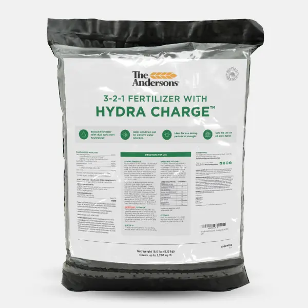 Hydra Charge Biosolid Garden Fertilizers, 4-2-0 Formula with Surfactant for Enhanced Soil Moisture Retention