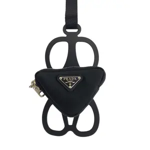Pre-owned PRADA Nylon Small Leather Goods Tessuto Smartphone Case