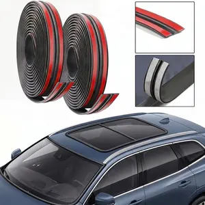 【Fathersdaygift】10 FT Car Windshield Rubber Seal Strip Weather Stripping Trim 14mm 19mm 27mm Waterproof Soundproof Windshield Weather T Shape Sealing for Car Front Rear, Doors Windows Automotive Interior-YY