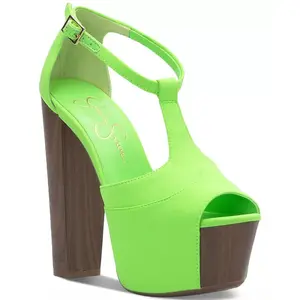 Deny Neon Green Jessica Simpson Heels