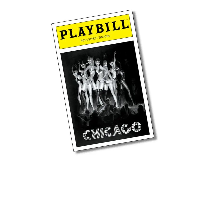 Chicago Playbill Sticker