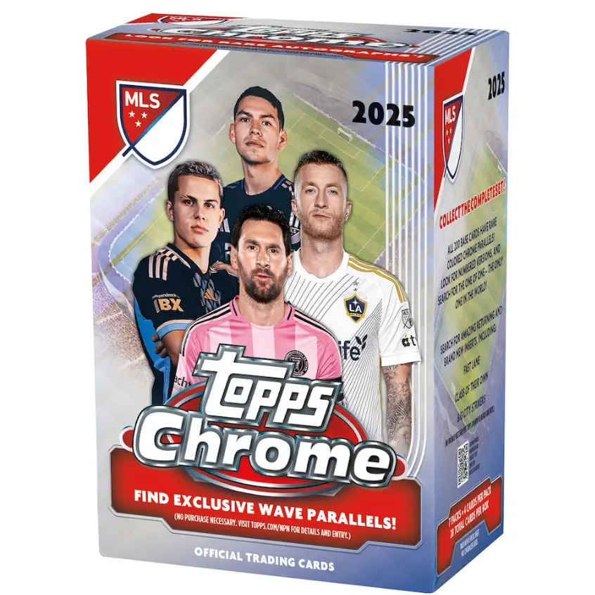 2025 Topps MLS Chrome Value Box