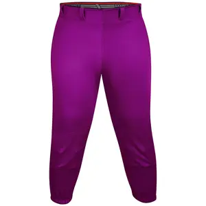 Yoga/Knicker Style Softball Pants For Women (Purple)