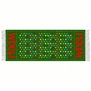 FESTIVE MONOGRAM VIP - REVERSIBLE PASHMINA