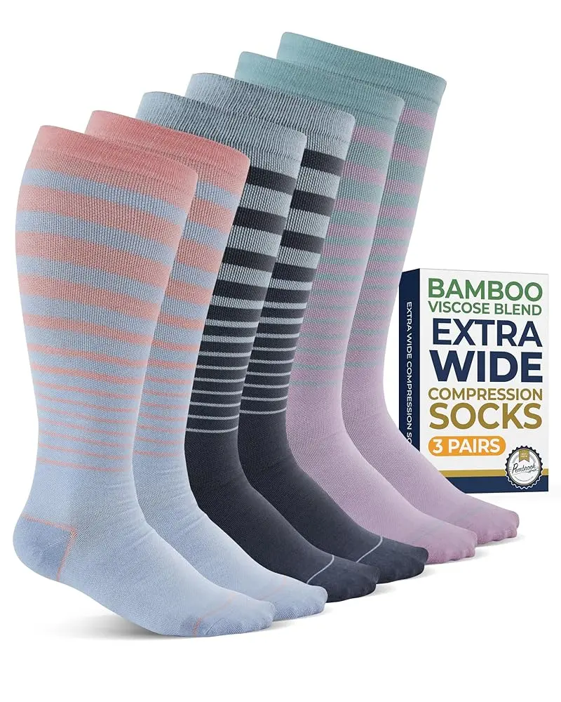 Pastel Stripes - 3 Pairs