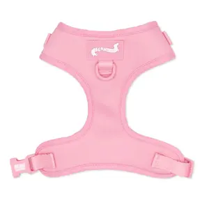 Adjustable Dog Harness - Ween Pink Collection with Custom Neoprene Fabric & Breathable Mesh for Comfort