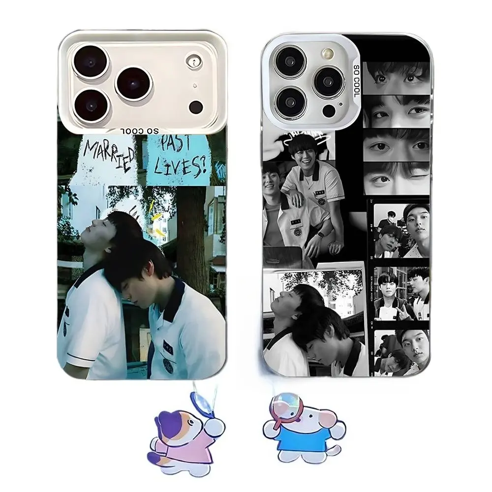Weak Hero Class 1 2 TV Phone Cases For iPhone 17 16 15 14 13 12 11 Promax Pro Air Plus IMD White Color Shell Shockproof Protective Cover
