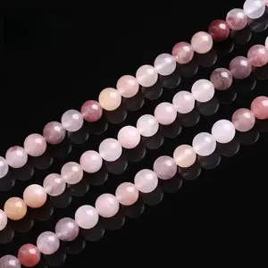 Natural Purple Violet Jasper Gemstone Smooth Round Loose Beads For DIY Jewelry Making Desig Handmade Crafts Bracelet, Necklace, Earrings AAA Quality 15.5 Inches Long, Semi Precious Stone, Spacer beads