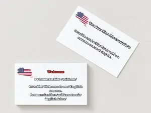 30 Bilingual Cards for English Learning