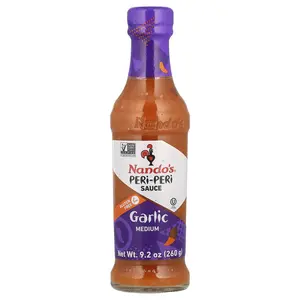 NANDO'S Peri-Peri Sauce, Garlic, Medium, 9.2oz (260 g)