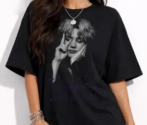 Jimin shirt, Korean Idol Fan Art T-Shirt, Minimal Aesthetic Streetwear Design, Jimin T-shirt, Gift for Jimin Fans, Korean Style Lovers Unisex