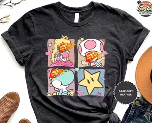 Princess Girls Shirt, Princess Peach, Princess, Mario Group Birthday