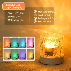 Northern Lights Projector, Ocean Wave Light Projector, Water Ripple Ambient Night Light with Remote, Touch Control Aurora Projector for Bedroom,Room Decor,Kids Room