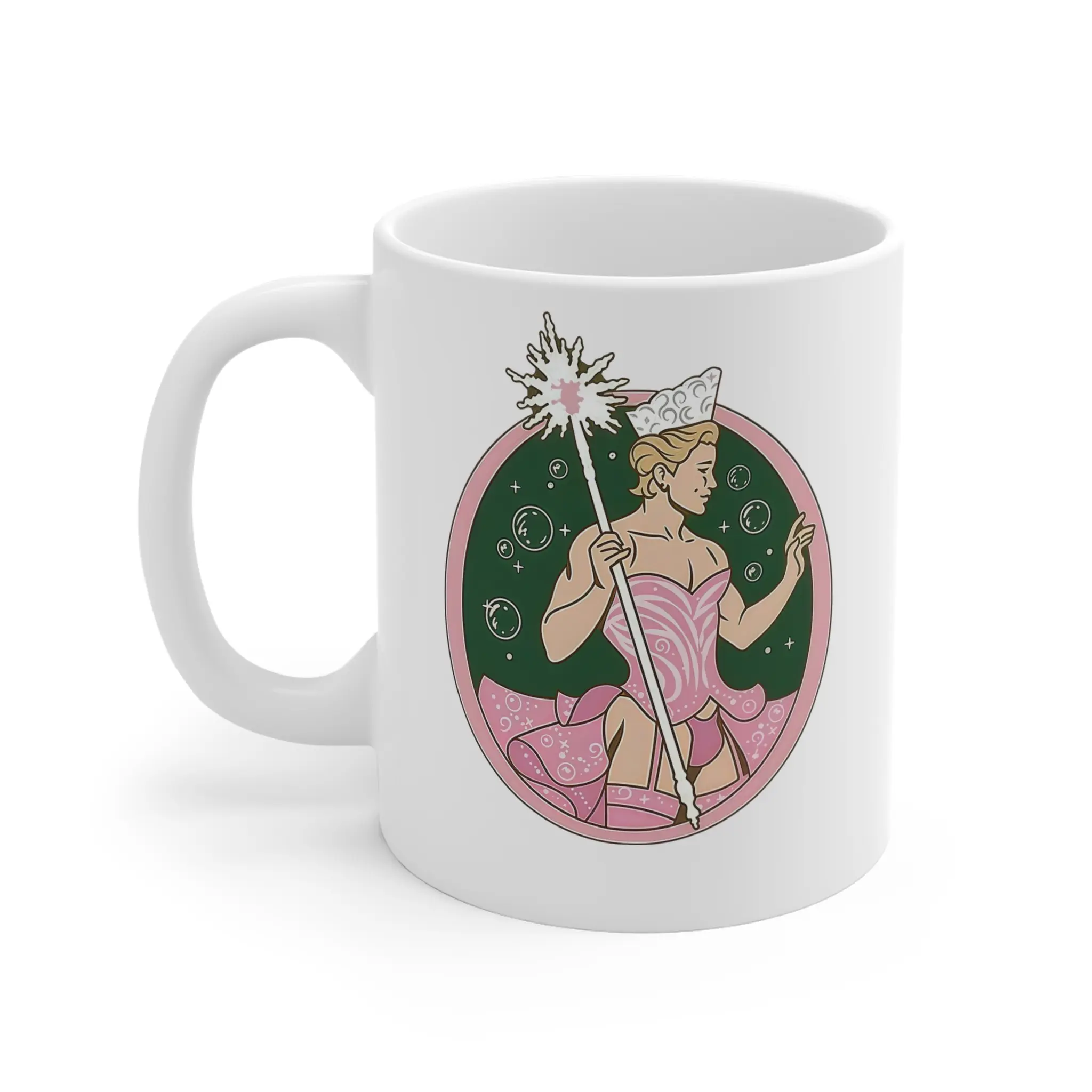 Gay Wicked Witch Coffee Mug Wicked Movie Mug Funny Wicked Fan Gift Ariana and Cynthia Meme Inspired Mug 11oz 15 oz Reusable Washable Ceramic Tumbler Dishwasher Safe