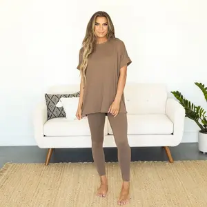 Maddie Microfiber Set - Mocha