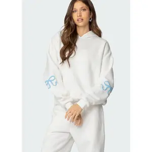 EDIKTED Bonney Bow Detail Hoodie