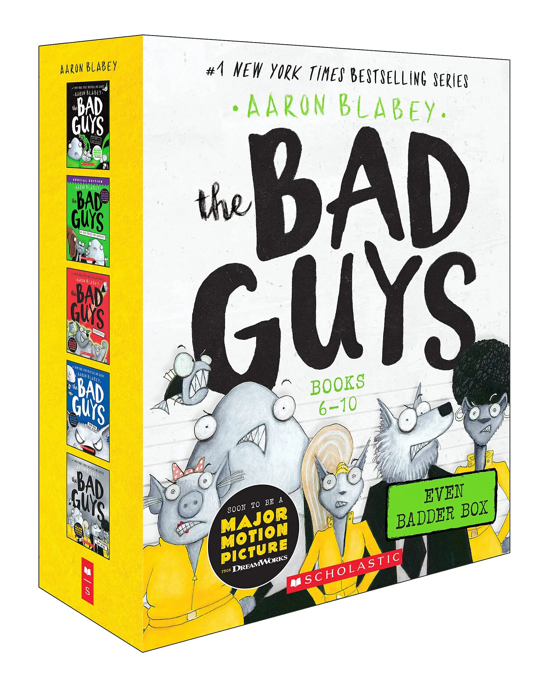 The Bad Guys Even Badder Box Set (the Bad Guys #6-10) -- Aaron Blabey - Boxed Set