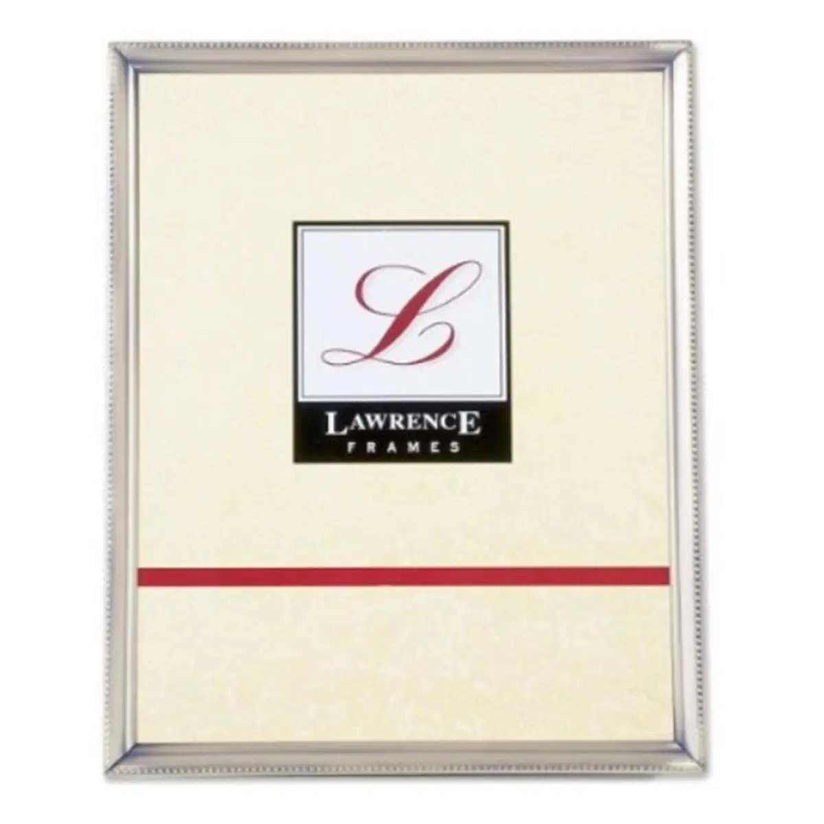 Antique Pewter 8x10 Picture Frame - Bead Border Design