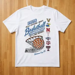 Vintage College Basketball Buffalo NY Tournament T Shirt, First Second Rounds Graphic Tee, Retro Sports Fan Unisex Cotton Shirt March Game Style