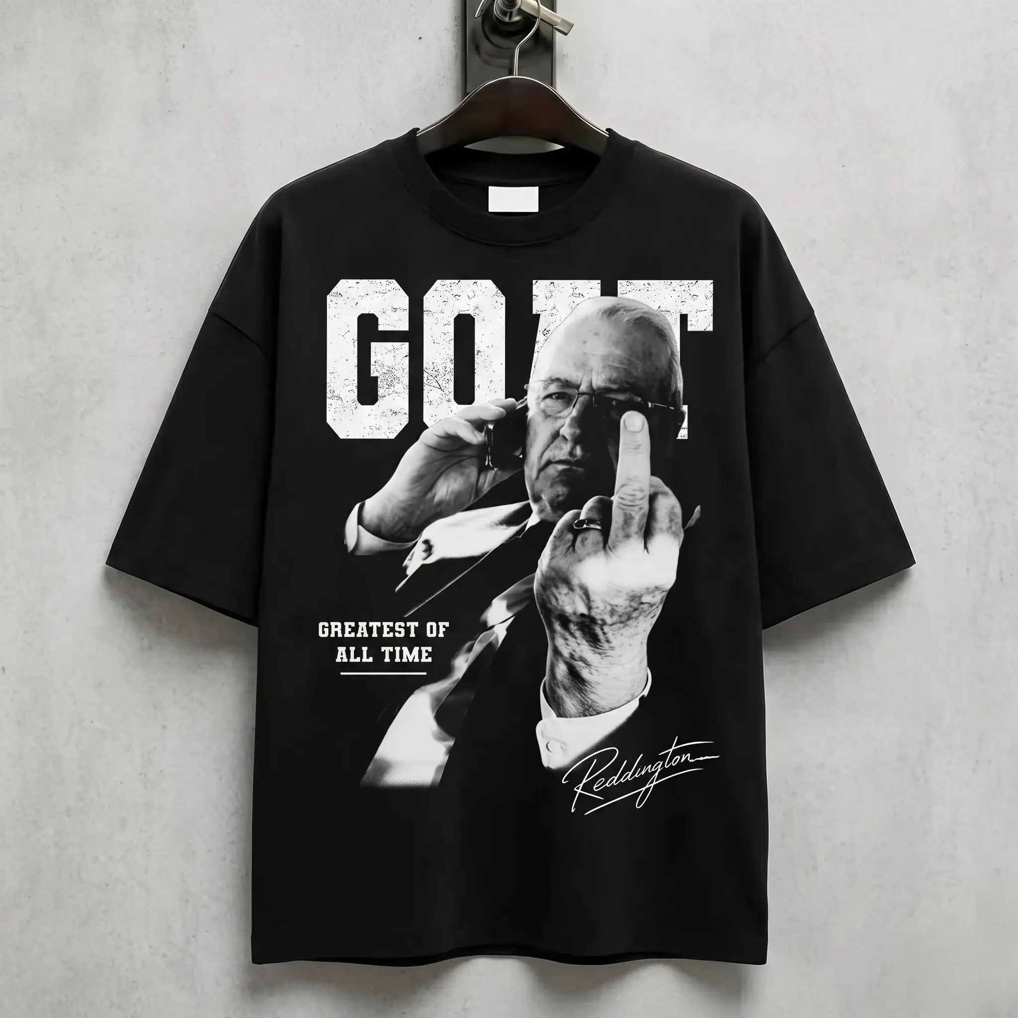 Kevin Reddington GOAT Black and White Portrait Shirt, TV Character Fan Gift, Protective Cover