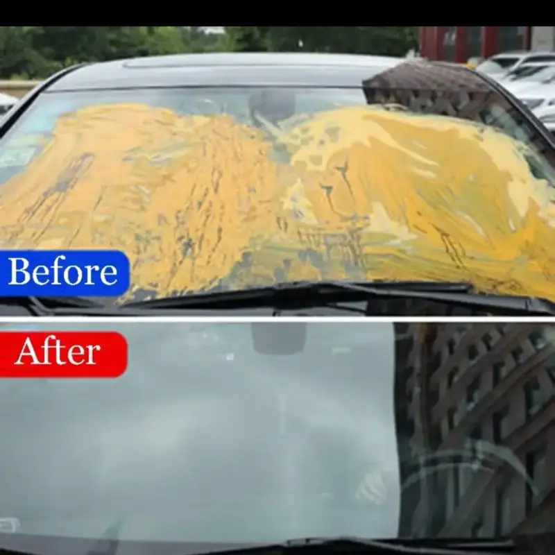 100PCs Solid Car Windshield Cleaners Effervescent Tablets Windscreen Window Glass Dust Wiper Car Wash Tool Car Accessories