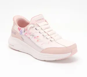 Skechers Slip-ins Cozy Fit Floral Contour Foam Sneakers