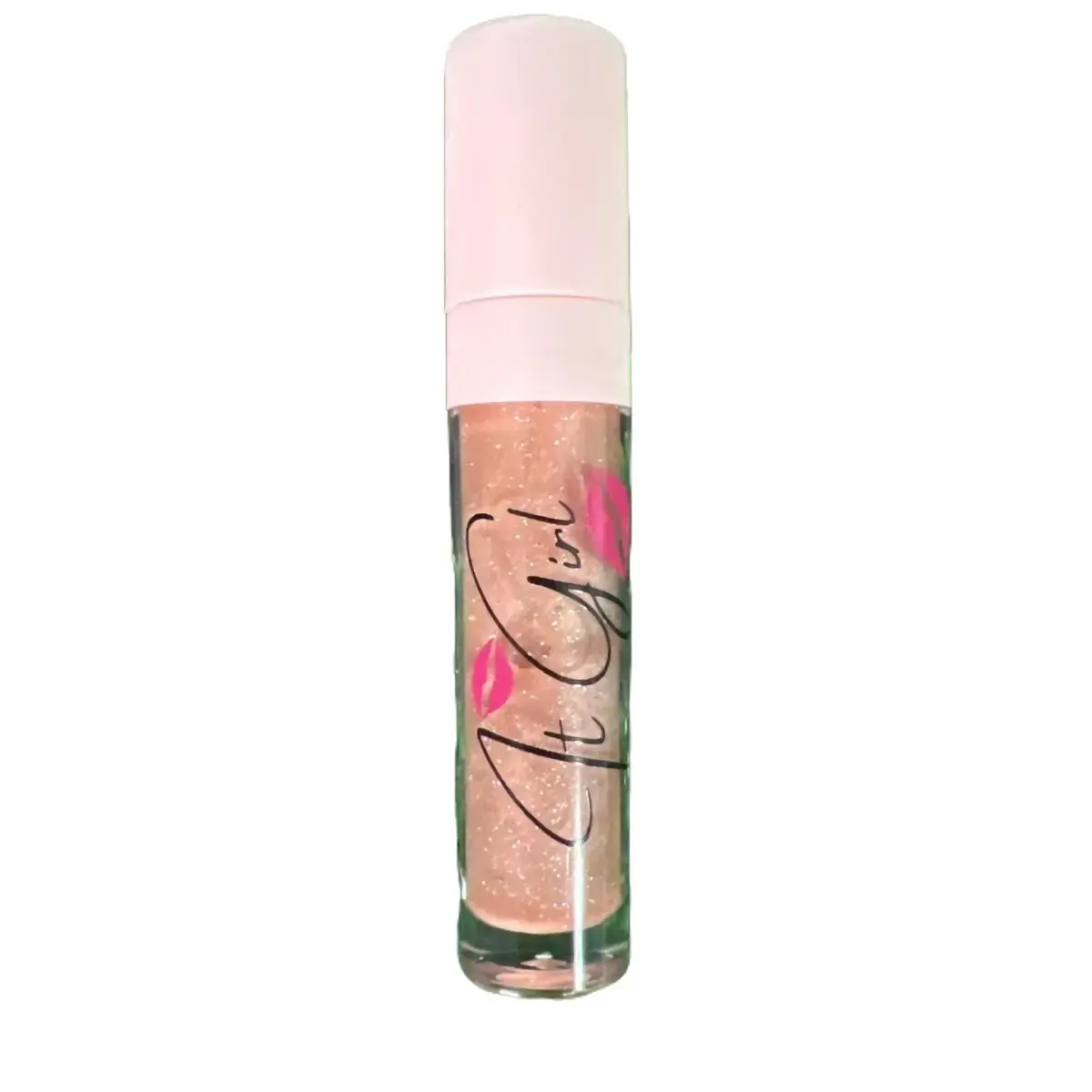 Lovely Lady Lip Gloss - Hydrating Lipstick with Glitter Finish in Convenient squeeze tube