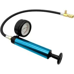 Automotive Cooling System Radiator  Tester Tool, Test Pump with  Gauge,  Hand Pump.Compatible with adapters for Various  Models.