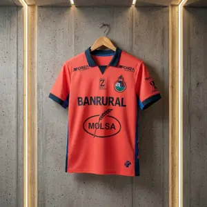 [Hot Jersey] CSD Municipal 2025–26 Home Soccer Jersey – Full Print Logo Football Shirt, Fan Gift, Football Club Kit
