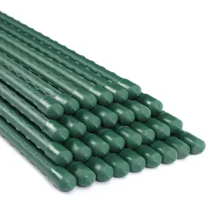 Garden Stakes 55 Inches Steel  Stakes Tomato Stakes Garden Poles Pack of 25