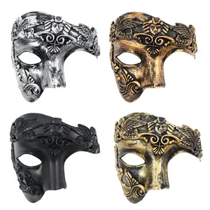 OIDEA Masquerade Mask for Men Venetian Roman Half Face Costume Mask Lightweight Carnival Halloween Party Mask
