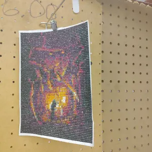 completed diamond painting