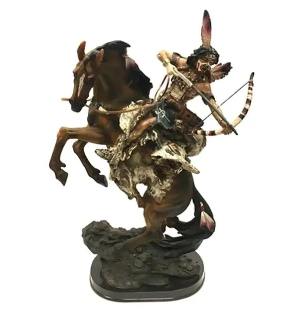 Indian Horse Statue, Home Decor Ornaments for Home Supplies Display