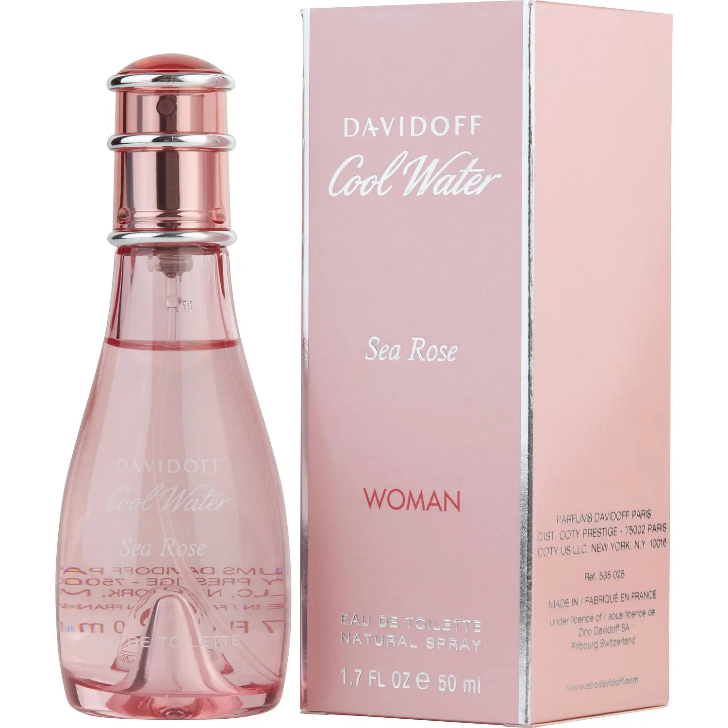 Cool Water Sea Rose By Davidoff Edt For Women