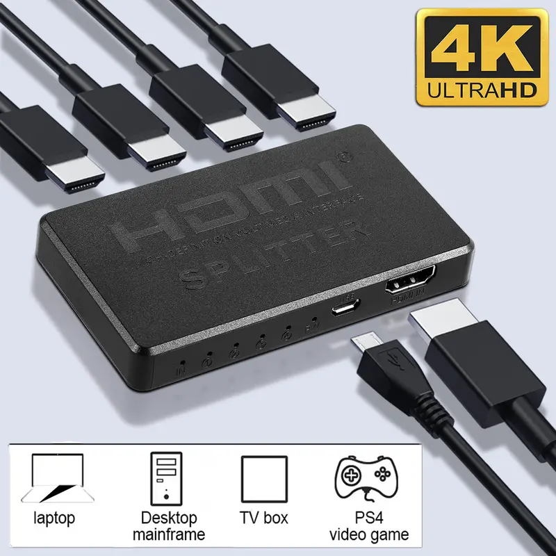 HDMI To RF Modulator – AV To RF Converter For PAL/NTSC – TV HD Modulator