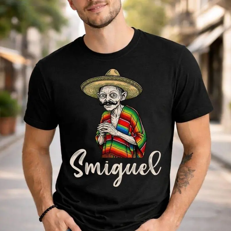 Smiiiiiguel Mexiican Funny T Shirt